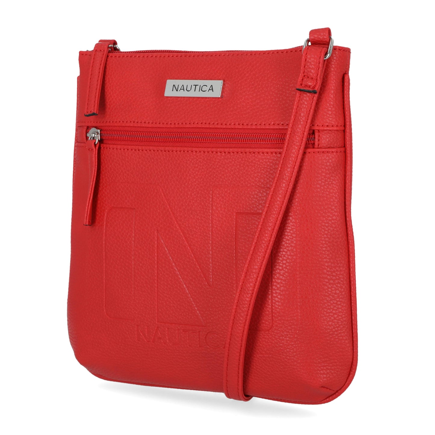 Nautica Lakeside Signature Jaquard North South Crossbody Bag