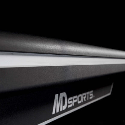 MD Sports 7.5' ft Titan Pool Table with Billiard Ball and Cue Stick Set