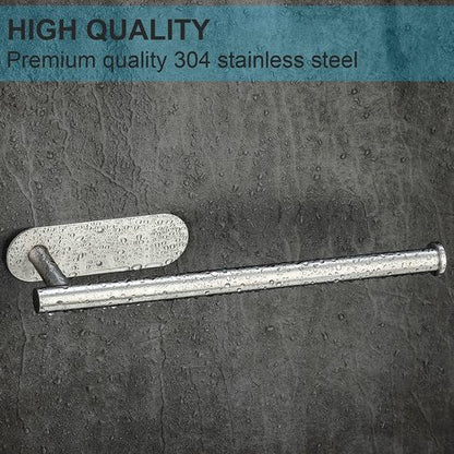 CUXIXA Stainless Steel Paper Towel Holder - Under Cabinet Wall Mount | 2 Pack for Kitchen & Bathroom