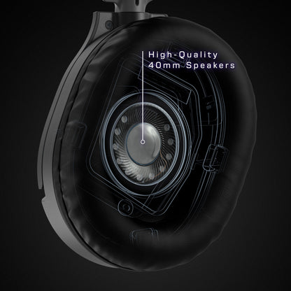 Turtle Beach Recon 70 Multiplatform Gaming Headset for PC, PS5, PS4, Xbox Series X|S, Xbox One, & Mobile w/ 3.5mm Wired Connection - Flip-to-Mute Mic, 40mm Speakers, Lightweight Design, Black