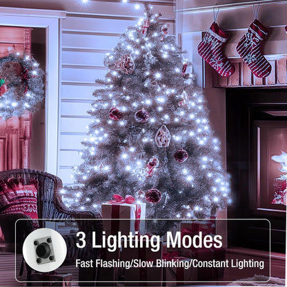 Fairdeer 30 Pack Fairy Lights Battery Operated - 7ft 20 Led Twinkle Lights 3 Modes, Bulk Mini String Lights Waterproof for Mason Jars Vases DIY Party Wedding Decoration Christmas -Cool White