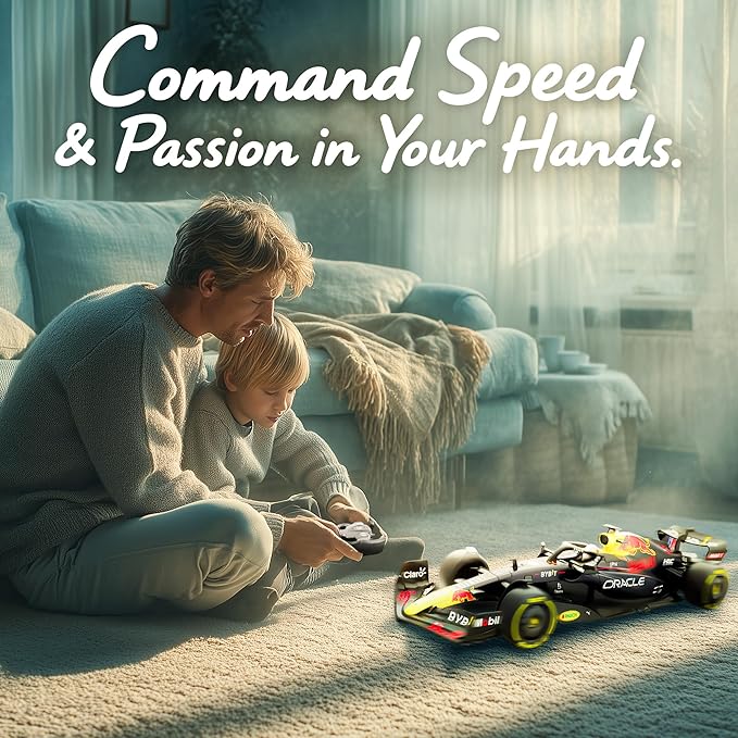 BEZGAR F1 RedBull Remote Control Car - 1:12 Officially Licensed Rb18 Toy Car 2.4GHz Race F1 Collection RC for BoysGirls and Adults Ideal for Kids &amp Collectors 94700