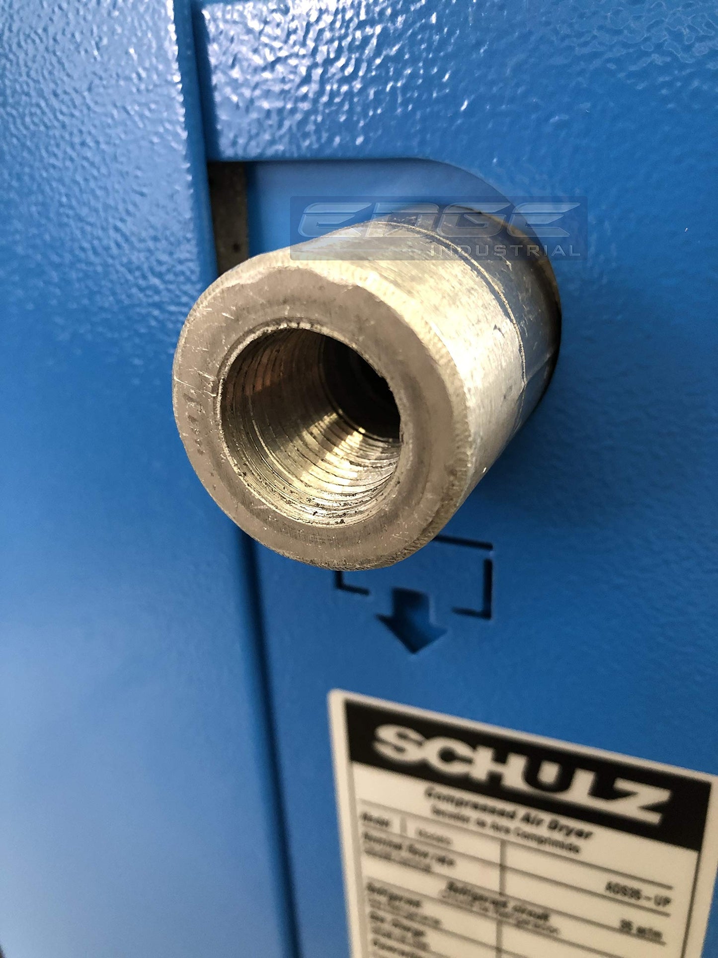 Schulz Refrigerated Air Dryer for Air Compressor, Compressed Air Systems, 35 cfm. Good for 7.5hp & 10hp Compressors (Stand Alone Dryer)