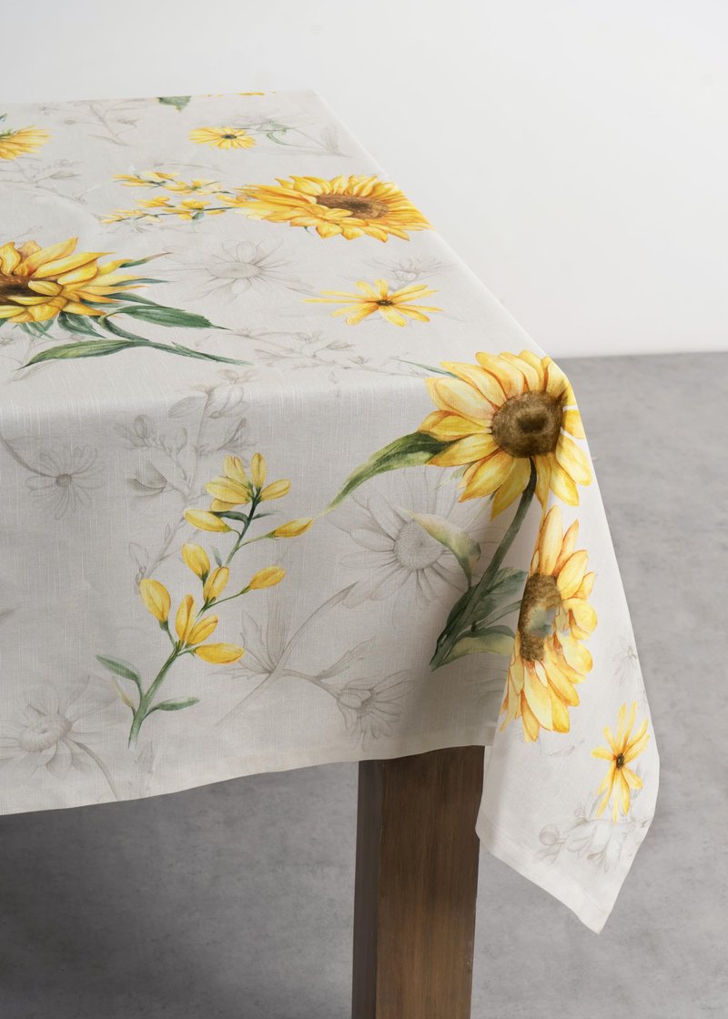 Maison d' Hermine Table Cloth Rectangle Table 100% Cotton 60 x 108 Inches Tablecloth Reusable Decorative for Dining Kitchen Room Farmhouse Home Gifts for Mothers Day Spring Summer - Candice