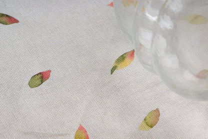 Maison d' Hermine Table Cloth Rectangle Table 100% Cotton 54 x 72 Inches Fall Tablecloth Reusable Everyday Use for Thanksgiving Christmas Decorations Dining Farmhouse Party (Pumpkin Passion)