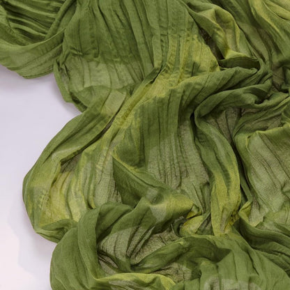 Socomi 6pcs Campsite Green Summer Cheesecloth Table Runner Boho Rustic Gauze 120 inch 10FT Cheese Cloth Sheer Runner for Wedding Party Baby Shower Birthday Home Decor Holiday Decorations