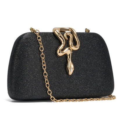 SWEETV CHUNLI Glitter Clutch Purses for Women Elegant Evening Bag for Parties, Weddings, and Formal Events