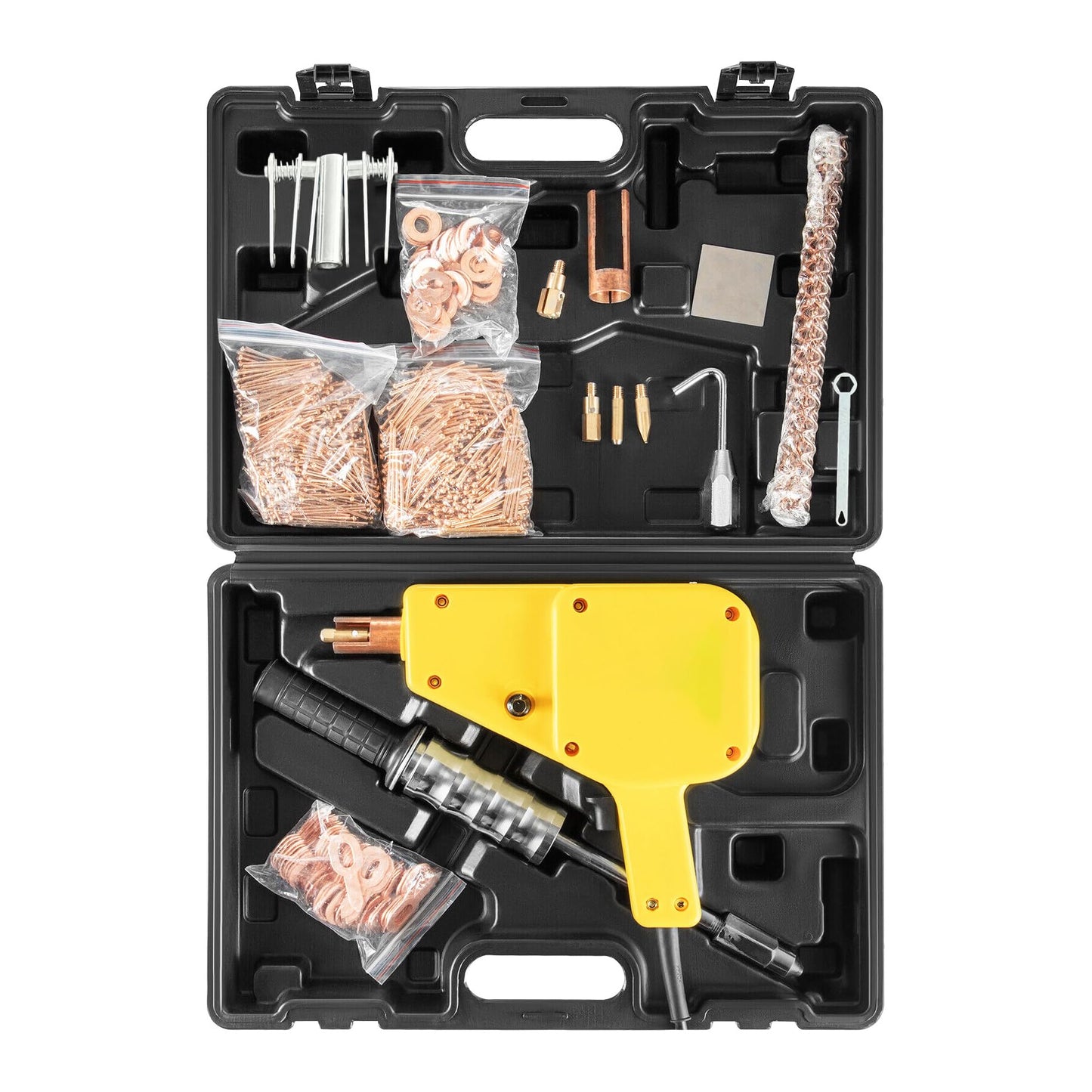 Stud Welder Kit, Stud Welder Dent Repair Kit, 800VA Spot Welder Stud, 110V Welder Stud Kit, Spot Welder Machine，Stud Gun Dent Puller Kit with Complete Accessories (5500-2)