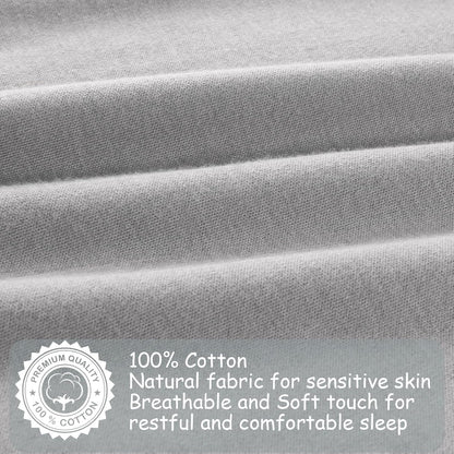Looxii Baby Sleep Sack - 0.5 TOG 100% Cotton Wearable Blanket | 3-Pack Toddler Sleeping Bag for 12-18 Months