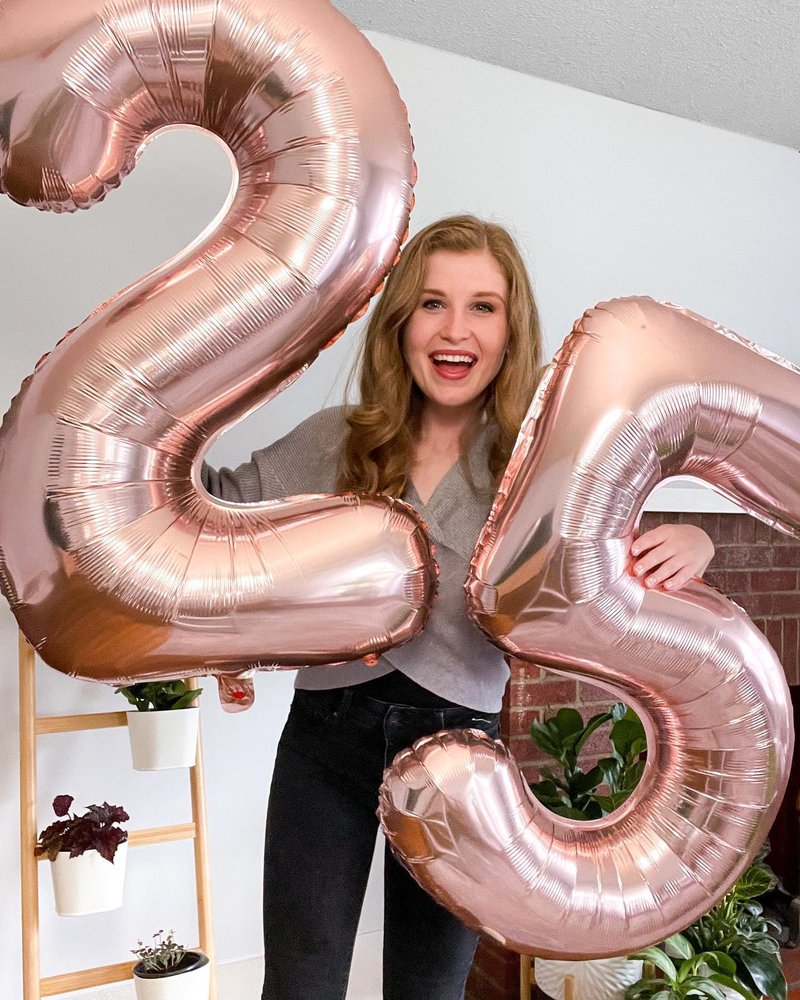 Rose Gold Number 15 Balloon 40 inch, 15 Number Balloons, 15th Birthday Decorations for Girls Boys, 15 Year Old Rose Gold Party Supplies