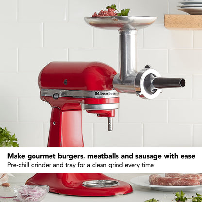 KitchenAid Stand Mixer Attachment, Food Grinder KSMMGA, Metal Food Grinder