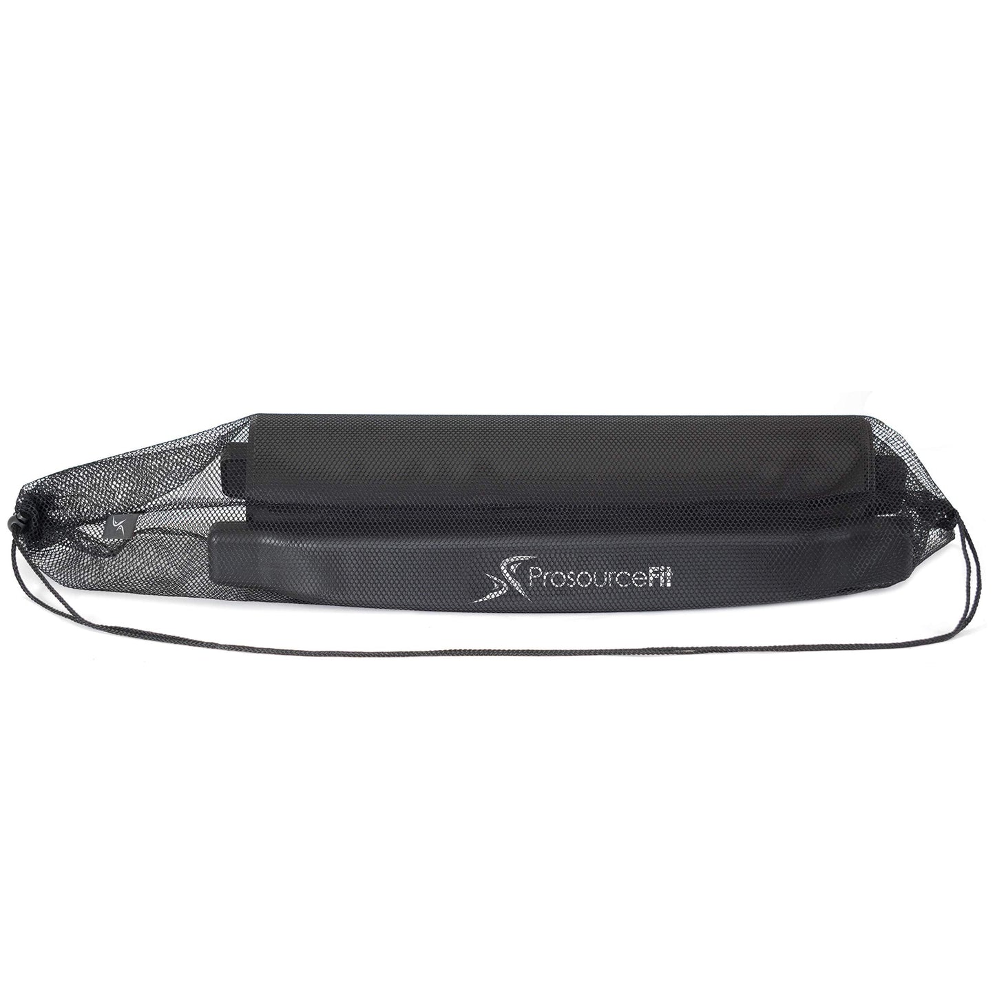 ProsourceFit Slide Board Mat for Exercise 6’ with End Stops, Booties & Carrying Bag for Low-Impact Indoor Home Workouts and Sports Training