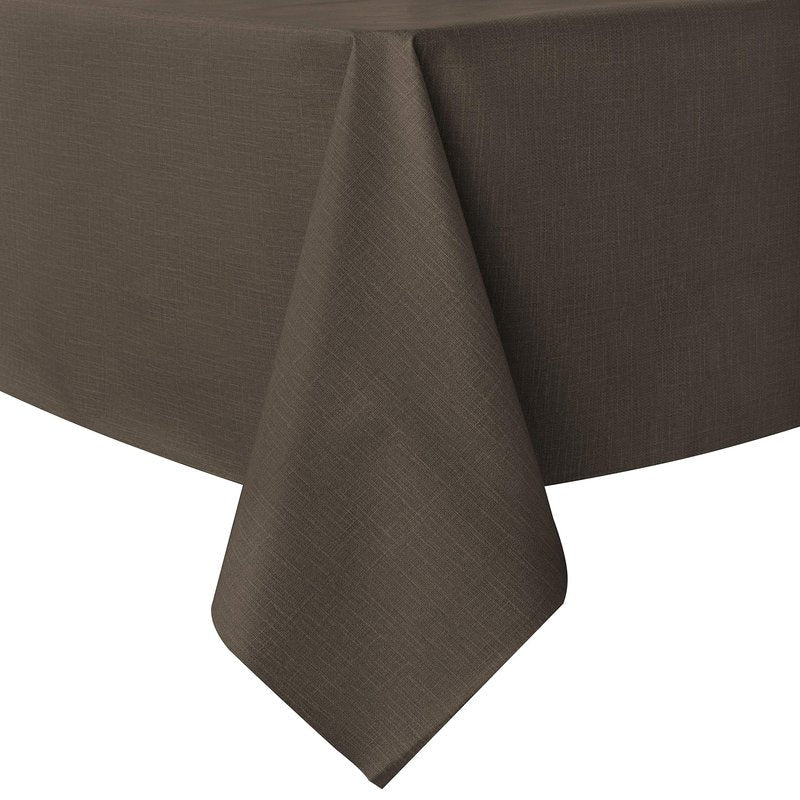 sancua 100% Waterproof Rectangle PVC Tablecloth - 70 x 90 Inch - Oil Proof Spill Proof Vinyl Table Cloth, Wipe Clean Table Cover for Dining Tables, Buffet Parties and Camping, Coffee