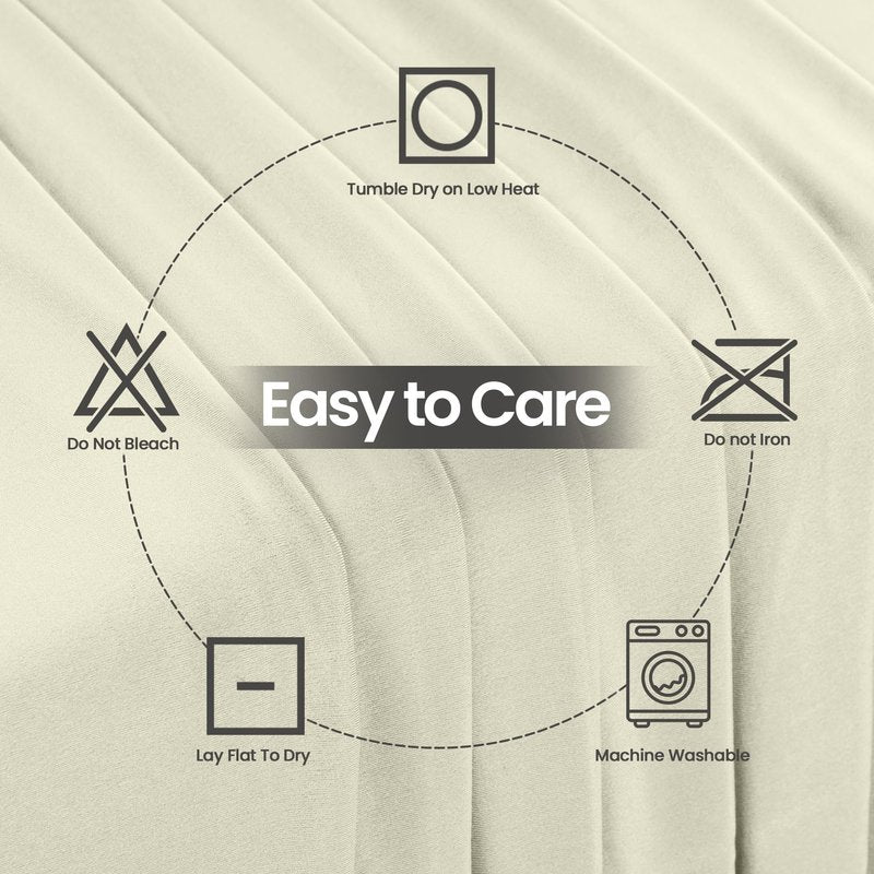 Utopia Kitchen Spandex Tablecloth 1 Pack [6FT, Ivory] Tight, Fitted, Washable and Wrinkle Resistant Stretch Rectangular Patio Table Cover for Event, Wedding, Banquet & Parties [72Lx30Wx30H Inch]