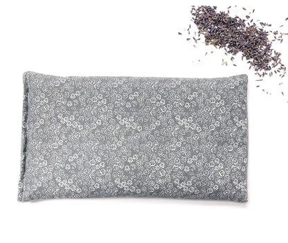 SacksyThyme Microwave Heating Pad for Cramps, Back, Neck, Shoulders, Leg Pain - Reusable Heat Pack, Hot Moist Microwavable Therapy Pack - Unscented Flaxseed Hot Compress Made in USA (Size: 12" x 7")