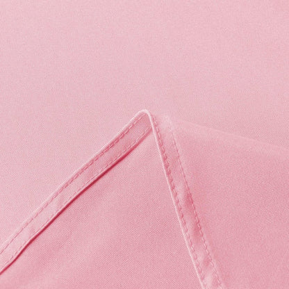 sancua Rectangle Tablecloth - 54 x 120 Inch - Stain and Wrinkle Resistant Washable Polyester Table Cloth, Decorative Fabric Table Cover for Dining Tables, Buffet Parties and Camping, Pink