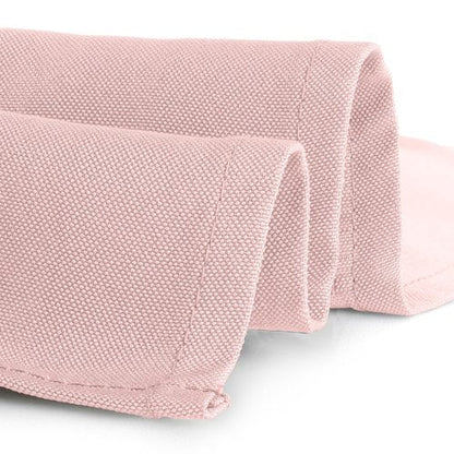 Gee Di Moda Rectangle Tablecloth - 90 x 132 Inch Pink Table Cloth for 6 Foot Tables with Floor-Length Drop - Heavy Duty Washable Fabric for Holiday Party, Dinner, Weddings & Baby Shower
