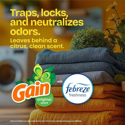 Glad ForceFlex Tall Kitchen Trash Bags - 13 Gallon, Gain Original Scent, 140 Count Pack