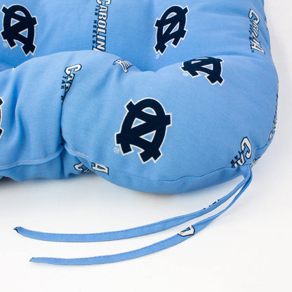 College Covers Comfy Loveseat Settee Cushion, 46 in x 20 in x 3 in, North Carolina Tar Heels