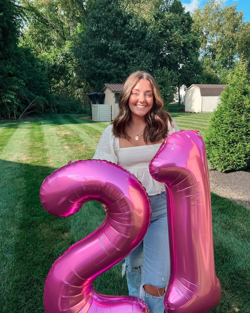 40 Inch Pink 1 Balloon for First Birthday, 1st Number Balloons Birthday Decorations for Girl Kids Toddler Baby, One Giant Number 1 Balloon
