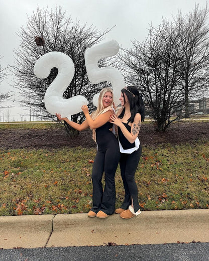 White Number 14 Balloon 40 inch, 14 Number Balloons, 14th White Birthday Decorations for Girls Boys 14 Year Old Party Supplies