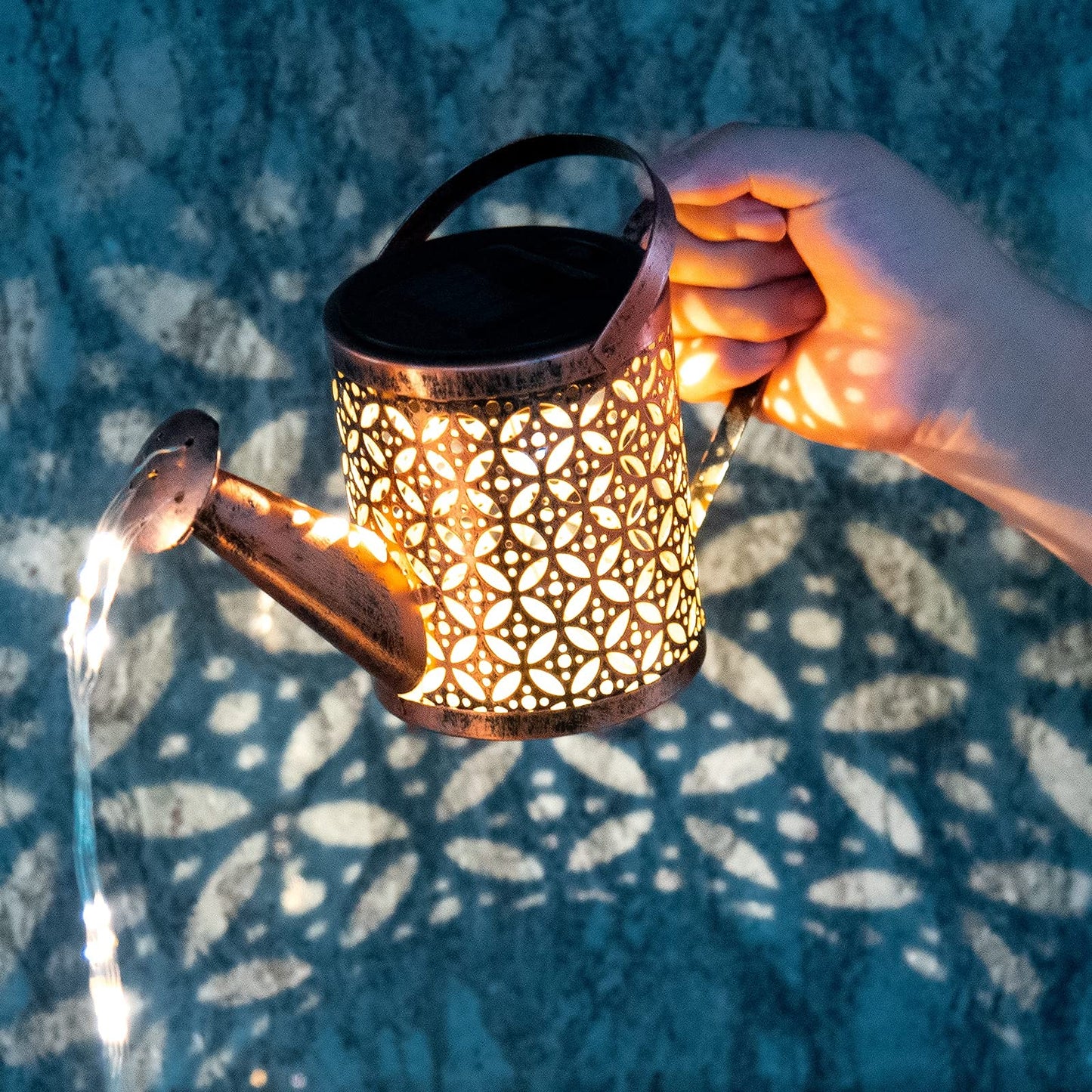 Solar Light Outdoor Decorative Hanging Lanterm, Waterproof, Prefert for Your Garden, Table, Patio, Yard, or Pathway