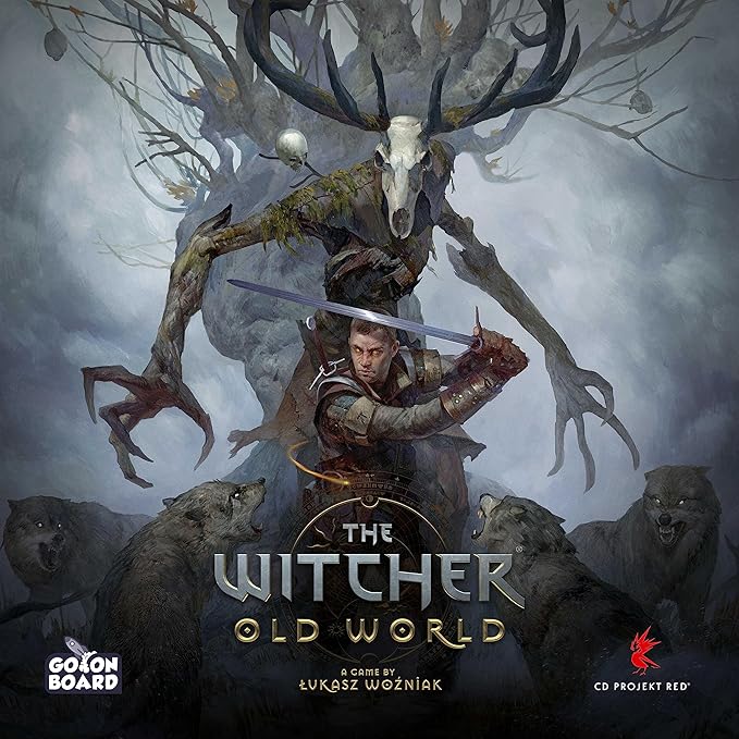 The Witcher Old World Board Game - Competitive Adventure in The Monster-Infested Witcher Universe! Strategy Game for Adults Ages 14+ 1-5 Players 90-150 Minute Playtime Made by Go On Board