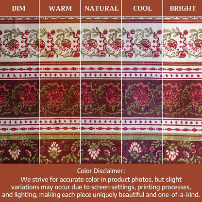 Maison d' Hermine Table Cloth Square Table 100% Cotton 54 x 54 Inches Fall Tablecloth Reusable Everyday Use for Thanksgiving Christmas Decorations Dining Farmhouse Party (Reveillon Au Jardin)