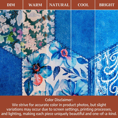 Maison d' Hermine Table Cloth Rectangle Table 100% Cotton 70 x 120 Inches Tablecloth Reusable Decorative for Dining Kitchen Room Farmhouse Home Gifts for Mothers Day Spring Summer - Summer Blues