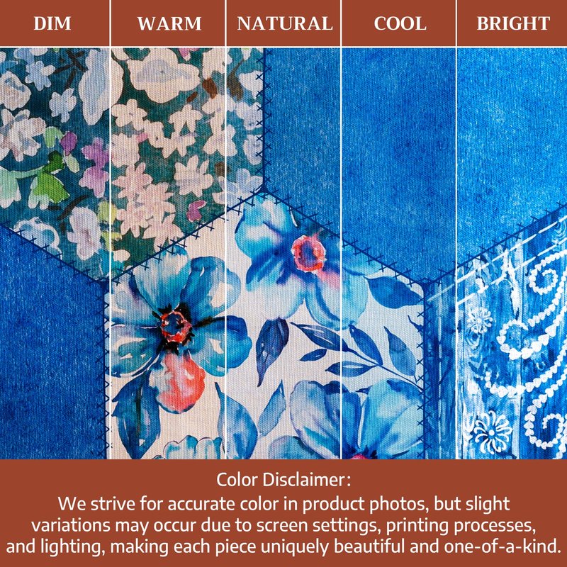Maison d' Hermine Table Cloth Rectangle Table 100% Cotton 60 x 90 Inches Tablecloth Reusable Decorative for Dining Kitchen Room Farmhouse Home Gifts for Mothers Day Spring Summer - Summer Blues