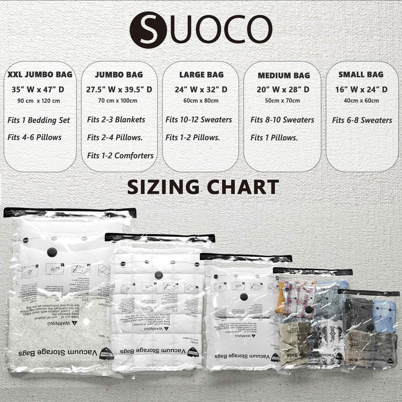 Vacuum Storage Bags with Electric Pump, Compression Packing Bags for Travel Luggage, Space Saver for Clothing Clothes Bedding Blankets Pillows, 28 Combo