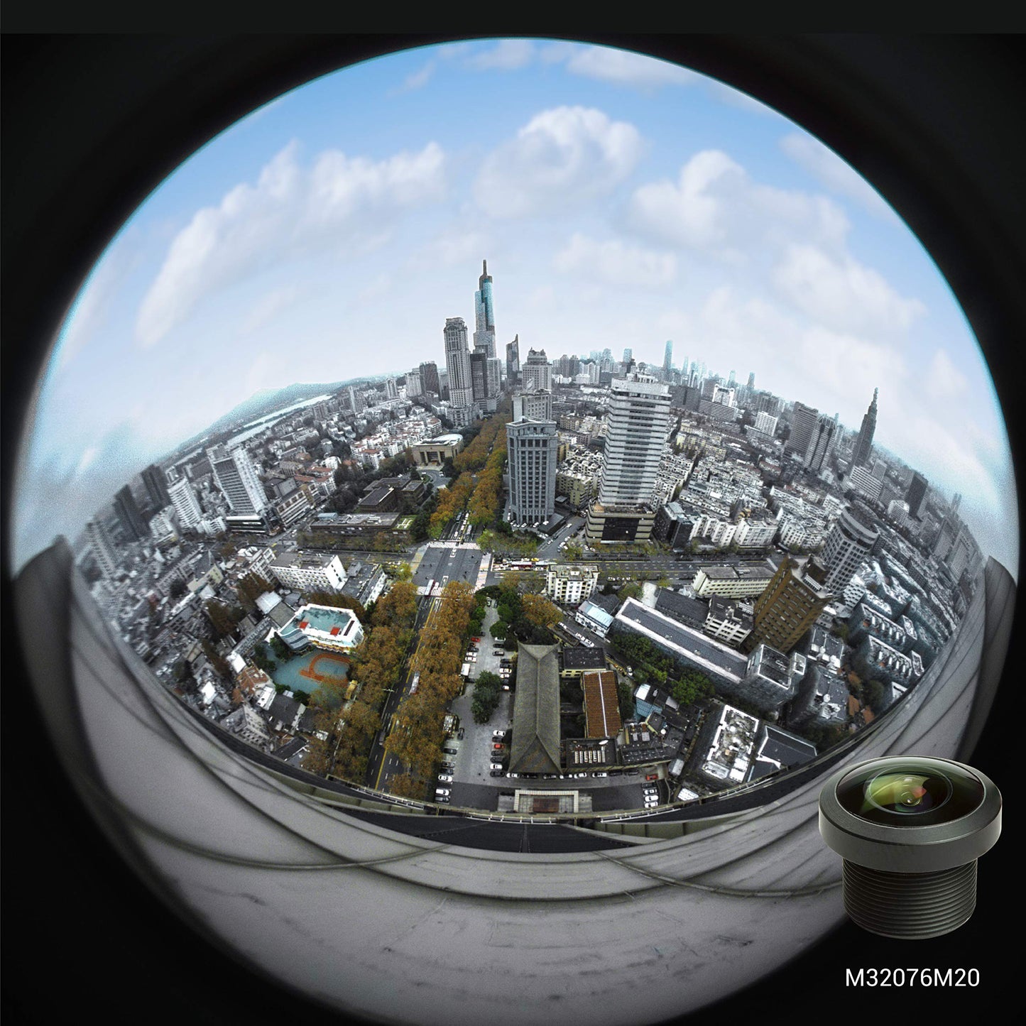 Arducam M12 Lens Set for Raspberry Pi & Arduino - Telephoto, Macro, Wide Angle, Fisheye (10-200) with Holder & Cleaning Cloth