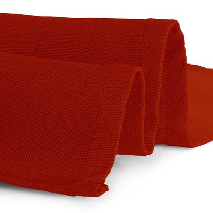 Gee Di Moda Rectangle Tablecloth - 90 x 156 Inch Burnt Orange Table Cloth for 8 Foot Tables with Floor-Length Drop - Heavy Duty Washable Fabric for Holiday Party, Dinner, Weddings & Baby Shower