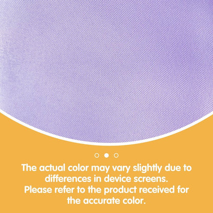 BRILLMAX 10 Pack Lavender Tablecloths 60 x 102 Inch for 6ft Rectangle Tables - 150 GSM Polyester Fabric, 15" Standard Drop, Water, Stain & Wrinkle Resistant Cloth Cover for Wedding Dining Buffet