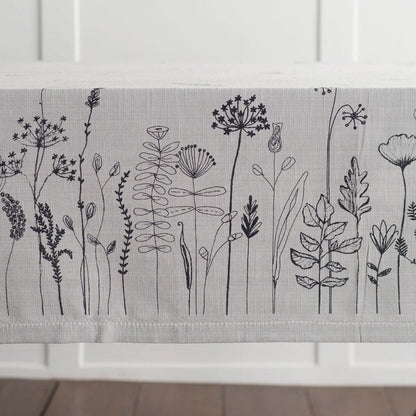Maison d' Hermine Table Cloth Rectangle Table 100% Cotton 54 x 72 Inches Tablecloth Reusable Decorative for Dining Kitchen Room Farmhouse Home Gifts for Mothers Day Spring Summer - Flore