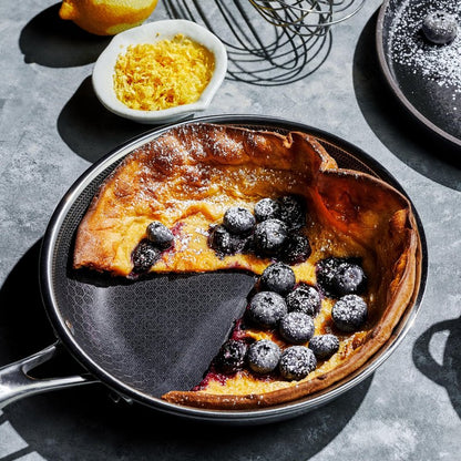 HexClad Tempered Glass Lid, Designed for HexClad Hybrid Cookware, Steam Vented, Dishwasher Safe