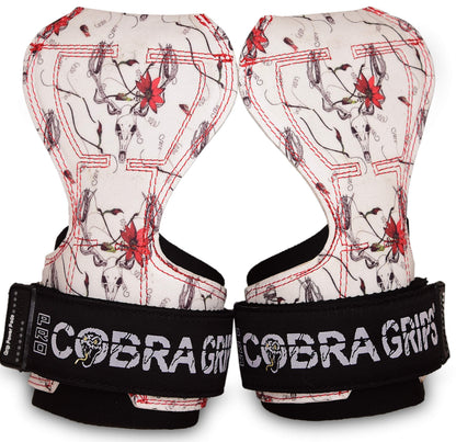 Cobra Grips PRO Weight Lifting Gloves Heavy Duty Straps Alternative Power Lifting Hooks for Deadlifts Adjustable Neoprene Padded Wrist Support Bodybuilding