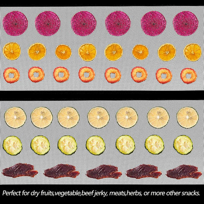 8 Pack Medium Silicone Tray Grid Mats for Harvest Right Freeze Dryer Trays Reusable Accessory for Freeze Dryer Machine Food Grade Materials (M - Medium)