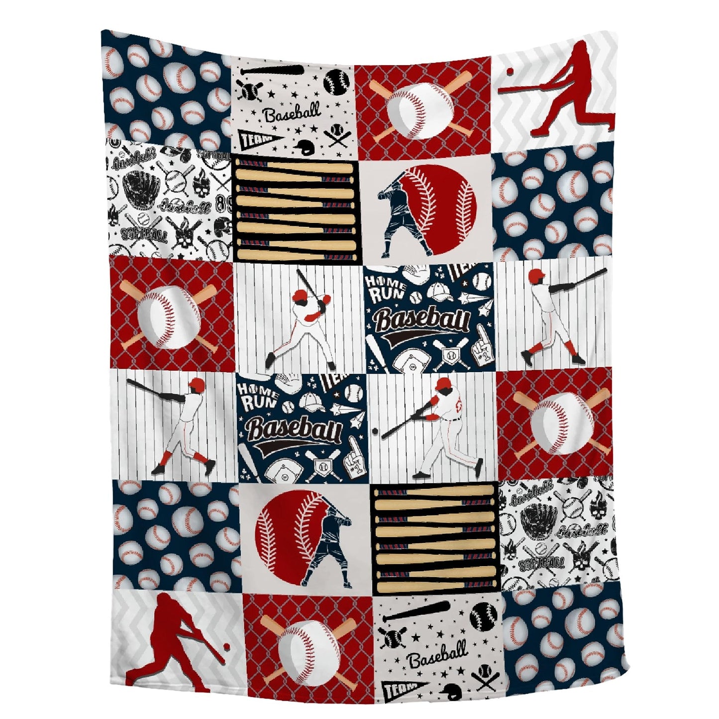 Baseball Blanket Ultra Soft Baseball Blanket for Toddler Women Men Birthday Anniversary Baseball Gifts for Sport Lovers 40"x50"for Kids/Child