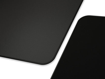 Glorious Large Gaming Mouse Mat/Pad - Stealth Edition - Stitched Edges, Black Cloth Mousepad | 11"x13" (G-L-Stealth)