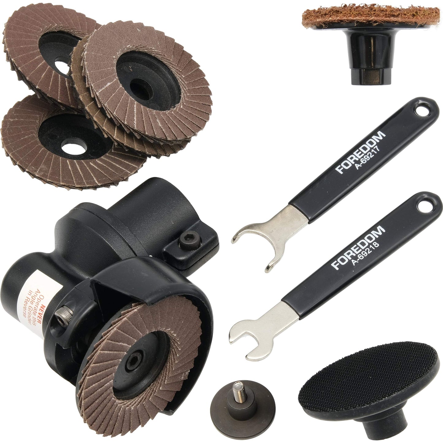 FOREDOM Angle Grinder Kit W/Flap Disc (AK69110)