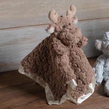 Mary Meyer Baby Lovey - Soft Moose Security Blanket & Stuffed Animal Toy | 13 x 13-Inches