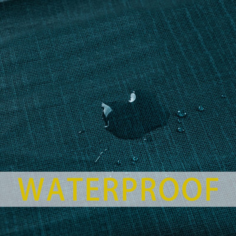 sancua 100% Waterproof Rectangle PVC Tablecloth - 52 x 70 Inch - Oil Proof Spill Proof Vinyl Table Cloth, Wipe Clean Table Cover for Dining Tables, Buffet Parties and Camping, Deep Teal
