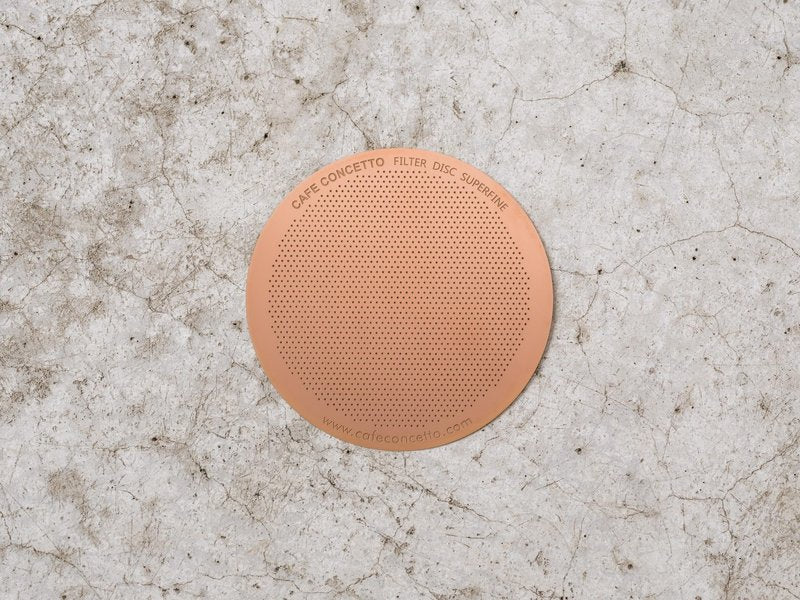 Filter for use in AeroPress XL Coffee Makers (Superfine XL) - Premium Replacement Disc - Reusable Metal, Titanium Coated Stainless Steel. Upgrade Your Mesh or Filter Papers