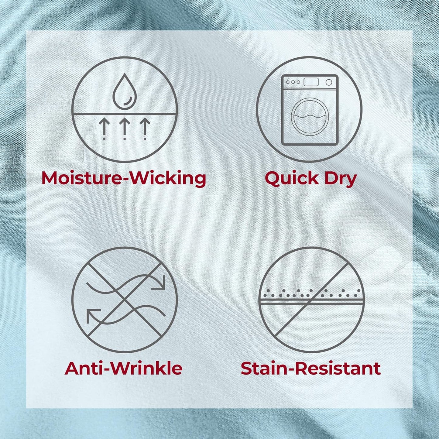Mellanni Extra Deep King Sheets - Ultra Soft Cooling Bedding - Hotel Luxury, Wrinkle & Stain Resistant (King, Aqua)