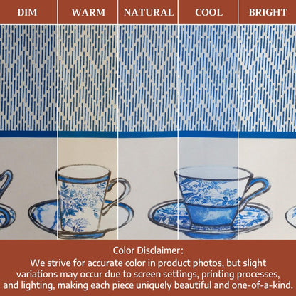 Maison d' Hermine Table Cloth Rectangle Table 100% Cotton 54 x 72 Inches Tablecloth Reusable Decorative for Dining Kitchen Room Farmhouse Home Gifts for Mothers Day Spring Summer - Canton