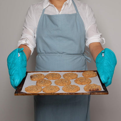 Now Designs Basic Oven Mitt, Bali - 6.5 x 13 in | Set of 2
