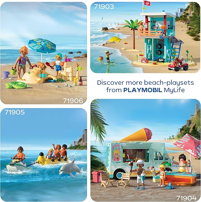Playmobil Lifeguard Tower with Beach Buggy