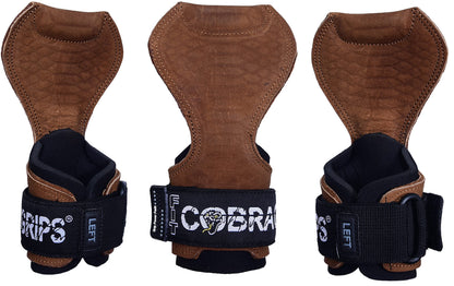Cobra Grips PRO Weight Lifting Gloves Heavy Duty Straps Alternative Power Lifting Hooks for Deadlifts Adjustable Neoprene Padded Wrist Support Bodybuilding