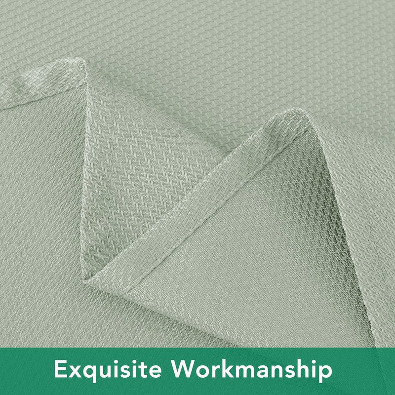 Biscaynebay Round Tablecloth 90 Inch-Sage Outdoor Fabric Table Cover-Small Circle Folding Table Cloths Linen Water Resistant Washable for Kitchen Dining Picnic Patio Outdoor Party Restaurant Tables
